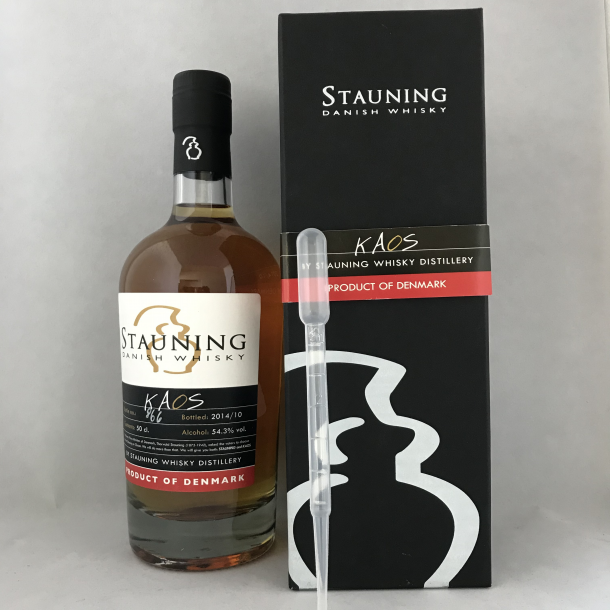 Stauning Whisky Kaos Oktober 2014 54,3 Dansk Whisky KLSpiritus.dk