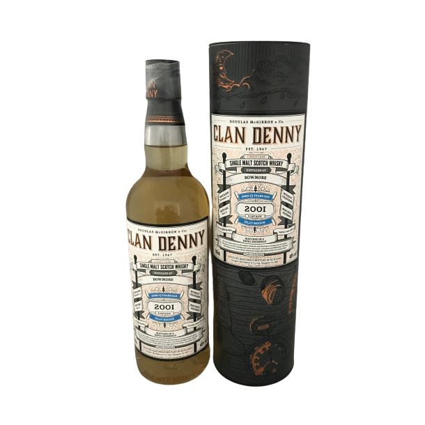 Bowmore 2001 Single Malt 15 years Clan Denny