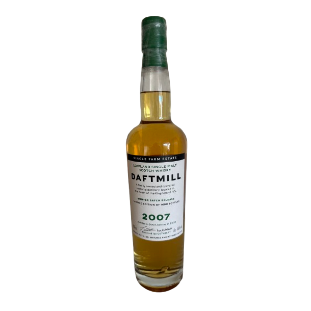 Daftmill 2007 Winter Batch Release Bottled 2020