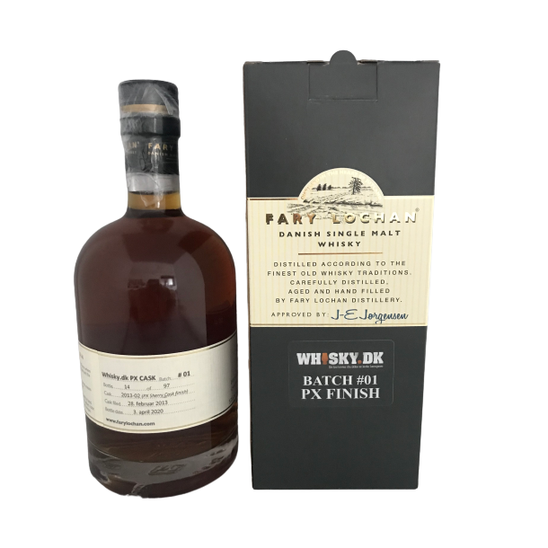 Fary Lochan Single Cask WHISKY.DK PX Sherry Cask Danish Single Malt Whisky 57,6%