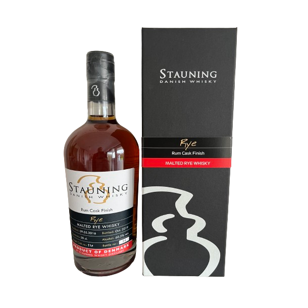 Stauning - Rye - Rum Cask Finish - Oktober 2019 - Jamaica Rum Cask Finish - Single cask 498